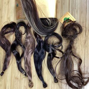 Yaki 100% Human Hair Pieces 7